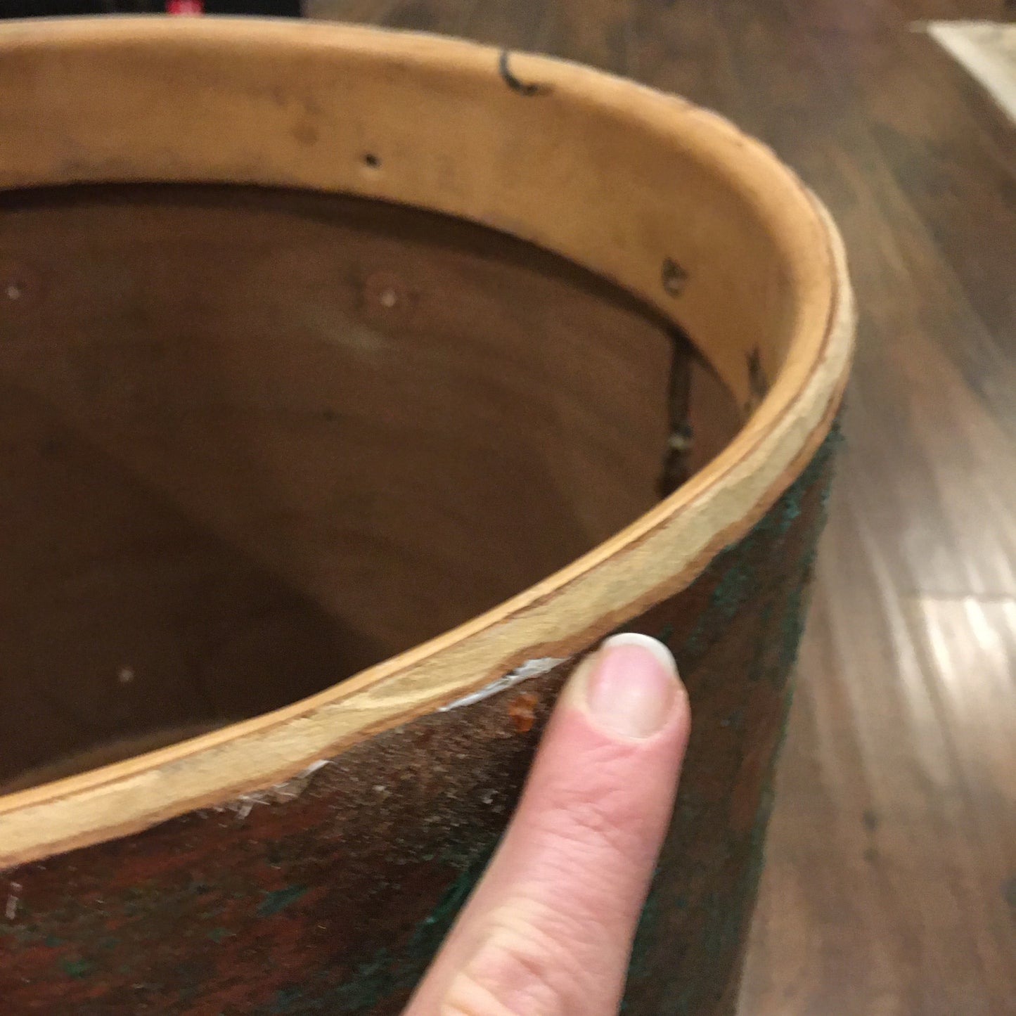 1940s Slingerland Radio King 16x16 Floor Tom Drum Shell