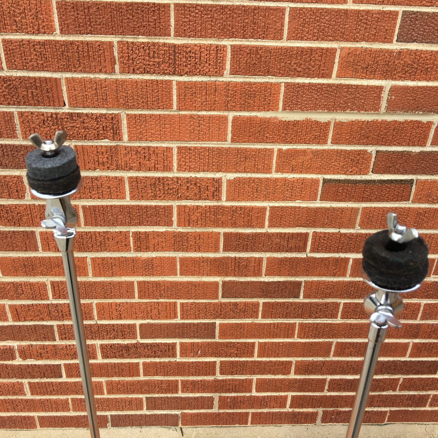 1960s Ludwig 1400 Straight Flat Base Cymbal Stand Pair (2pcs)