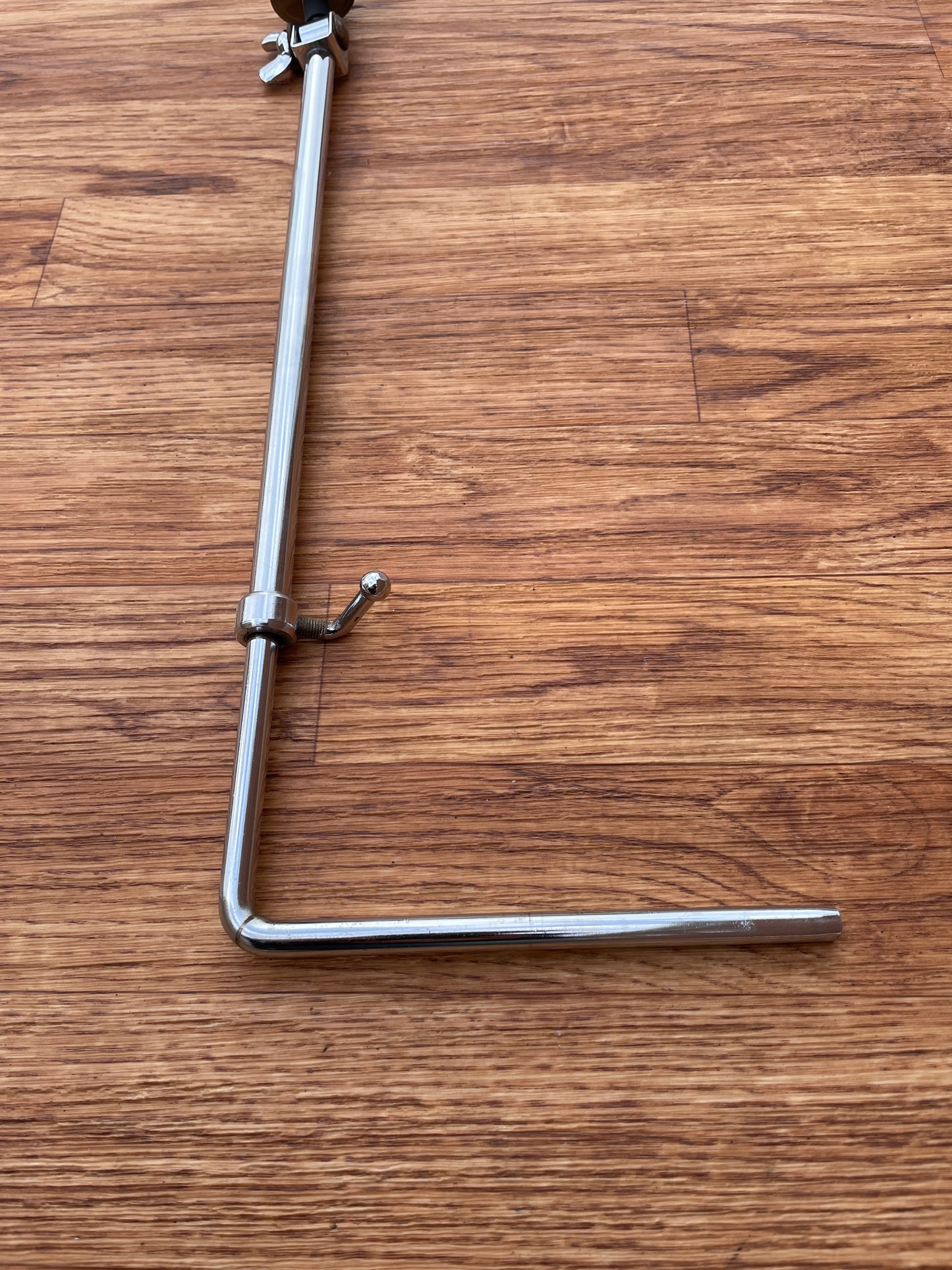 Vintage W.F.L. Ludwig 1950s Adjustable L-Arm Cymbal Holder Chrome WFL