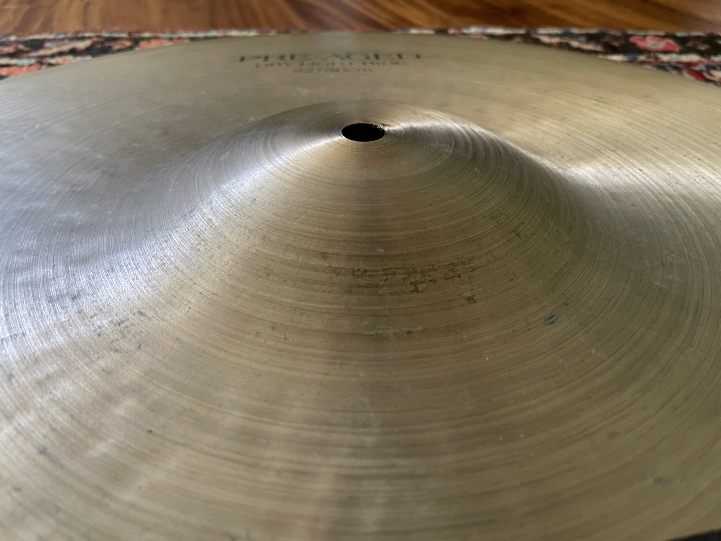 22" Zildjian K Pre-Aged Dry Light Ride Cymbal IAK PADLR 2378g #773