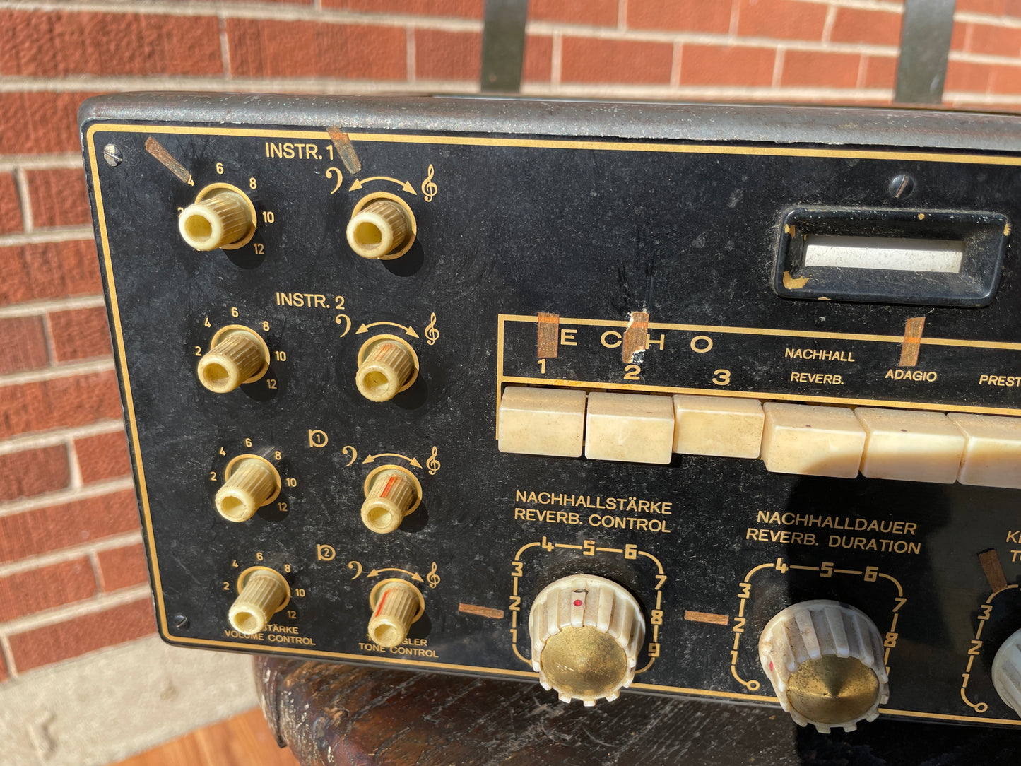 1960s Dynacord Echocord Super Tape Echo Delay Unit Black S65 *Video Demo*