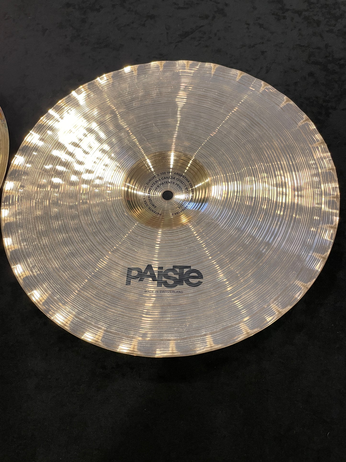 14" Paiste Sound Formula Sound Edge Hi-Hat Cymbal Pair 990g/1114g