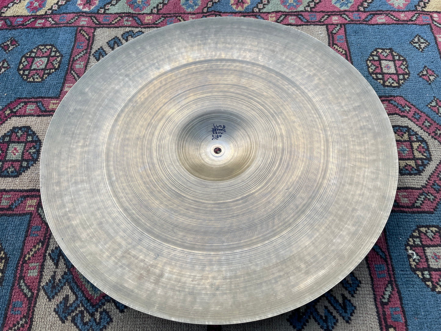 20" Zildjian A 1940s-1950s Trans Stamp Ride Cymbal 1926g #819 *Video Demo*