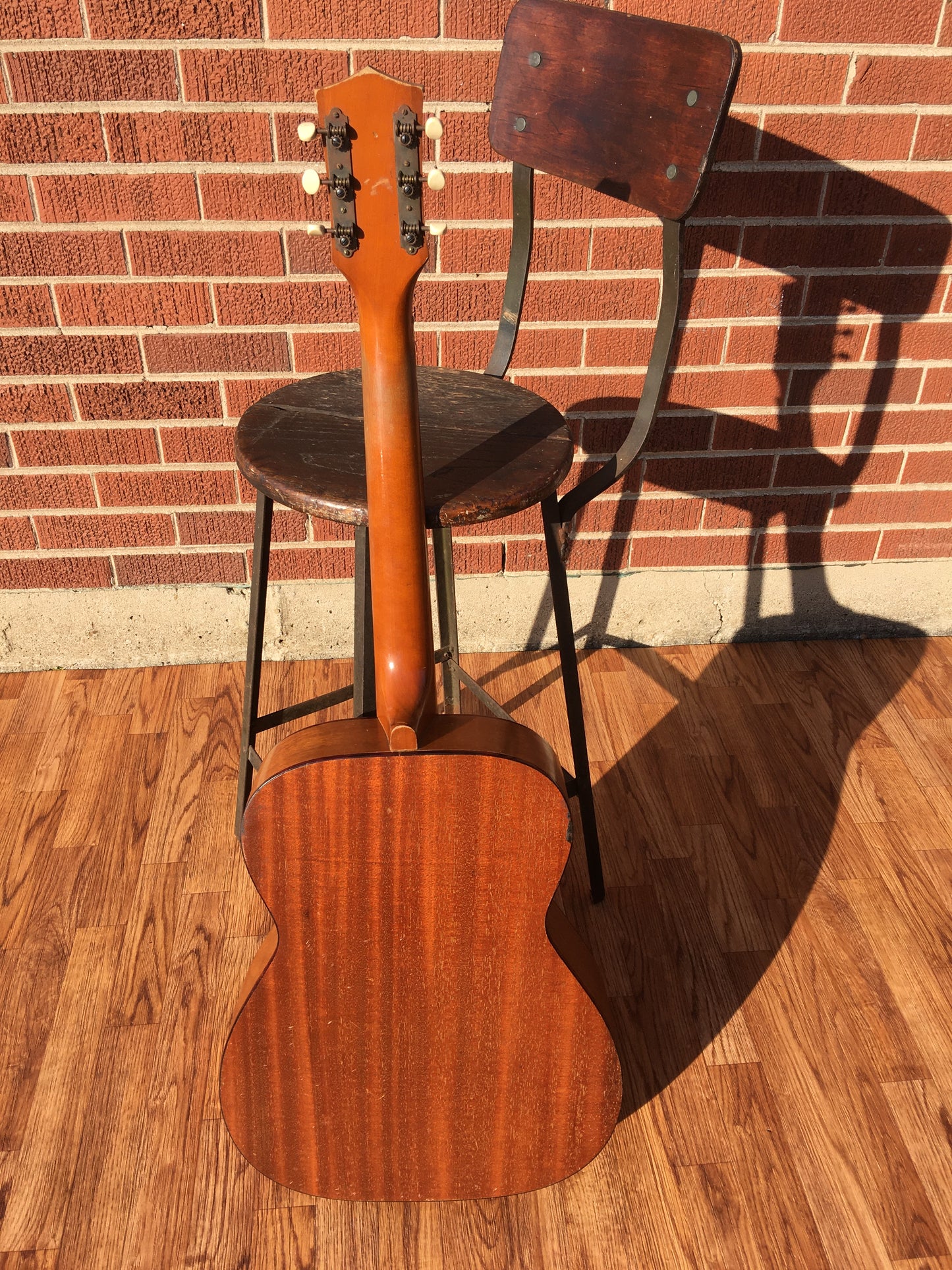 1960s Harmony H162 Tortoise Double Bound Acoustic Guitar w/CBC