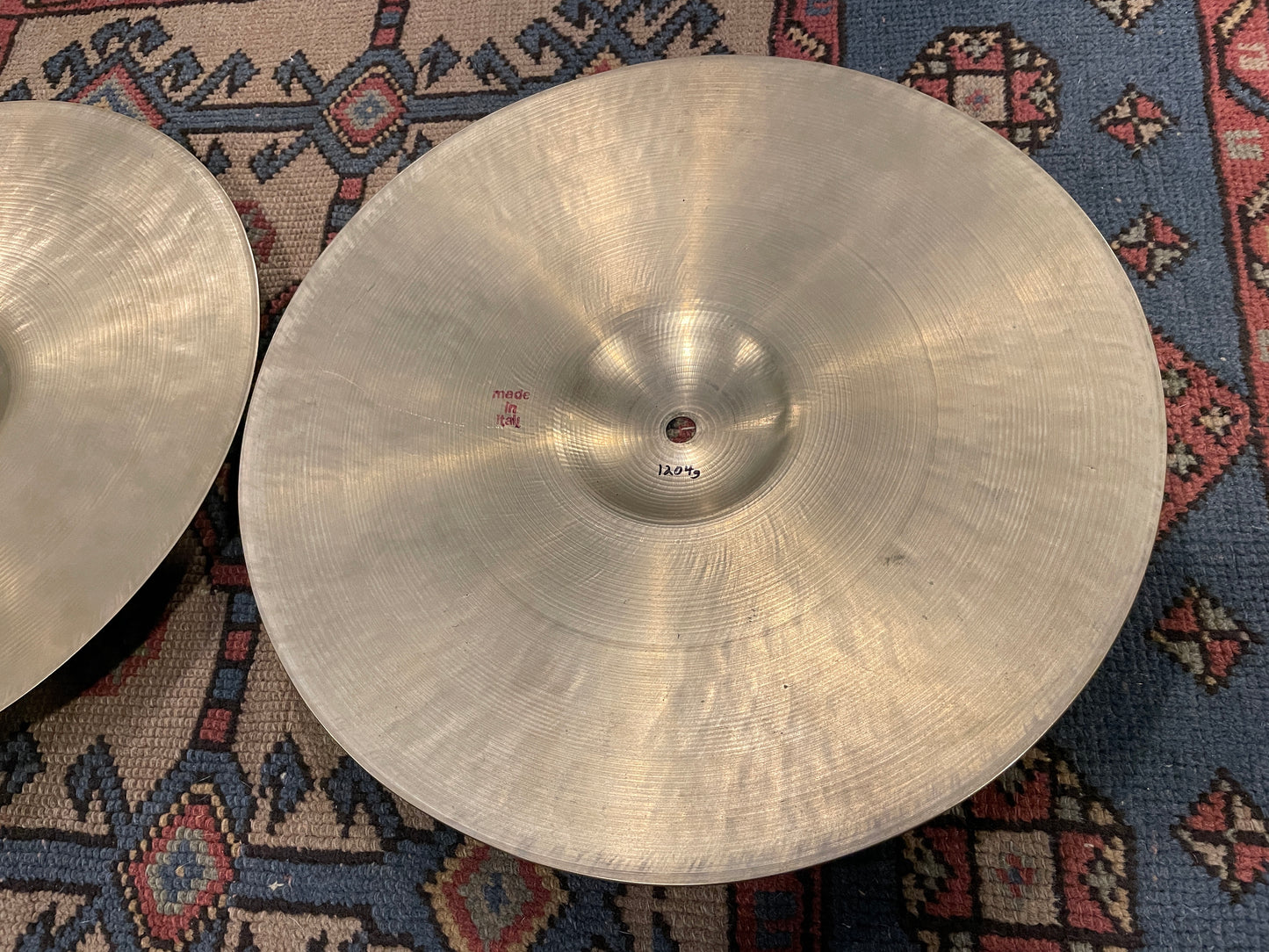 14" Sabian B20 Hi-Hat Cymbal Pair Made In Italy 914g/1204g