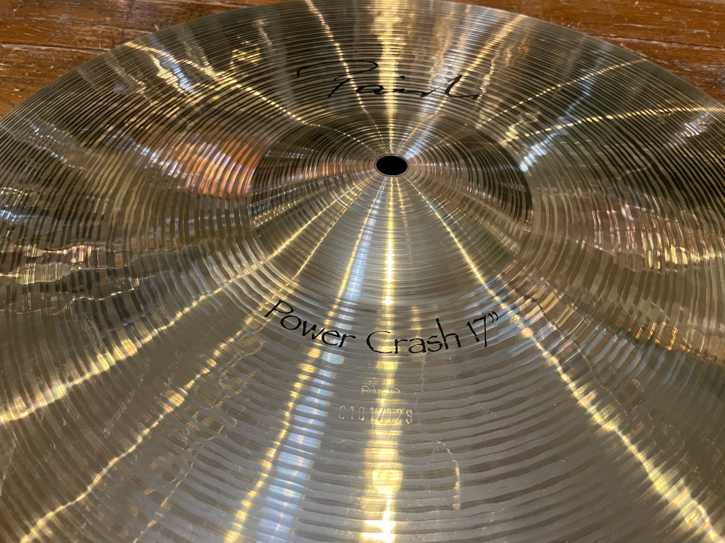 17" Paiste Signature Power Crash Cymbal 1456g