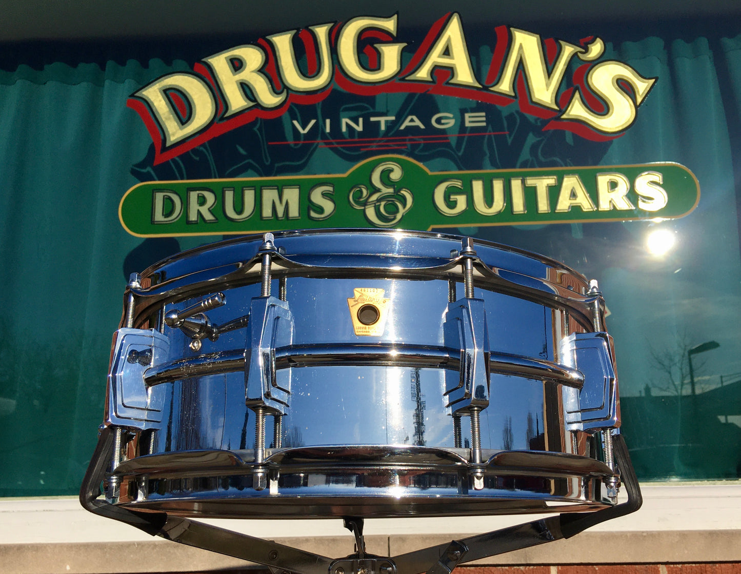 1966 Ludwig Supraphonic LM400 5x14 Snare Drum 100% Original