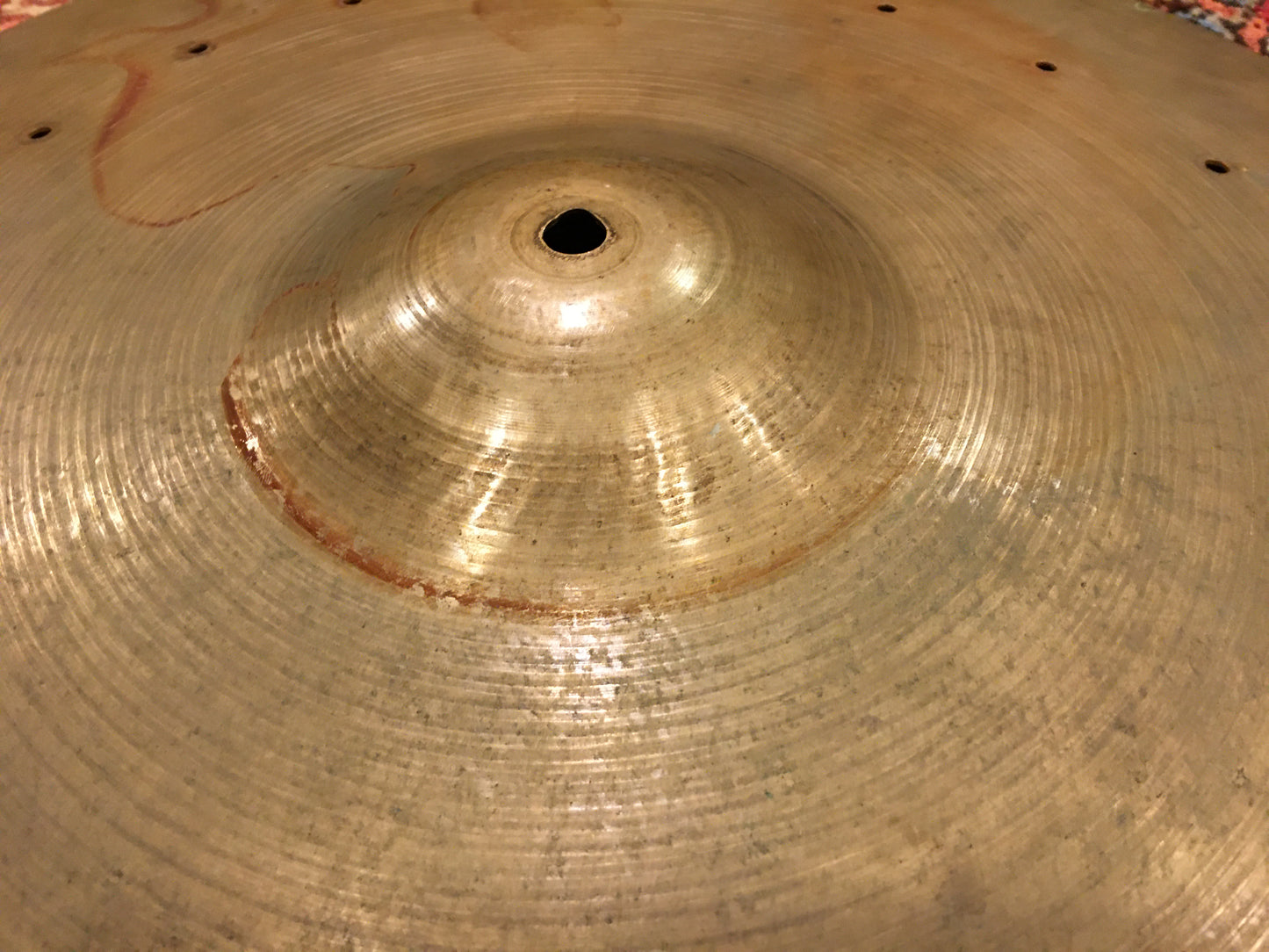 18" Zildjian A 1954-1956 Block Stamp Crash / Ride Cymbal 1784g #32