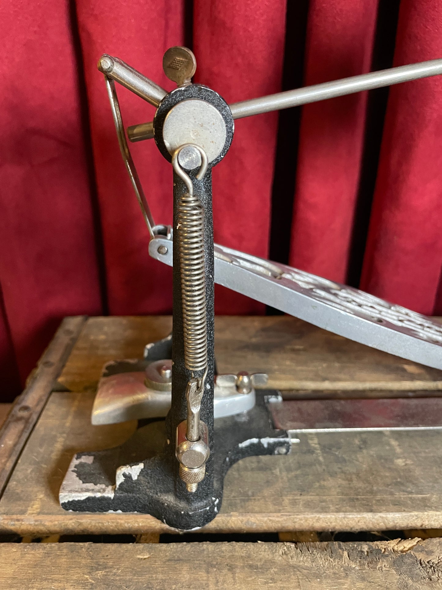 1950s Slingerland AA Bass Drum Pedal Black