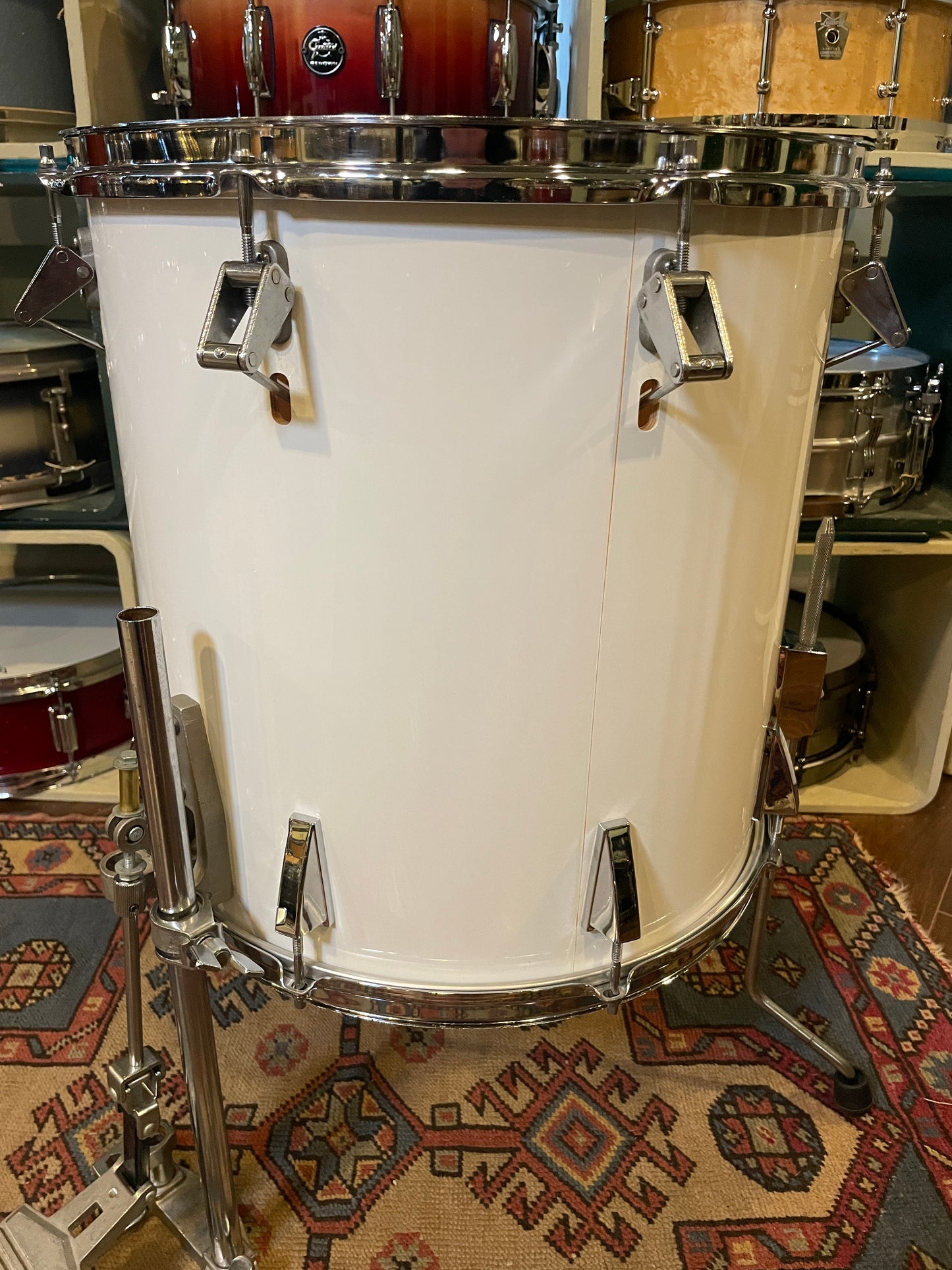 Rare 1980s Yamaha FT916-B Timpani Floor Tom 16X16 White