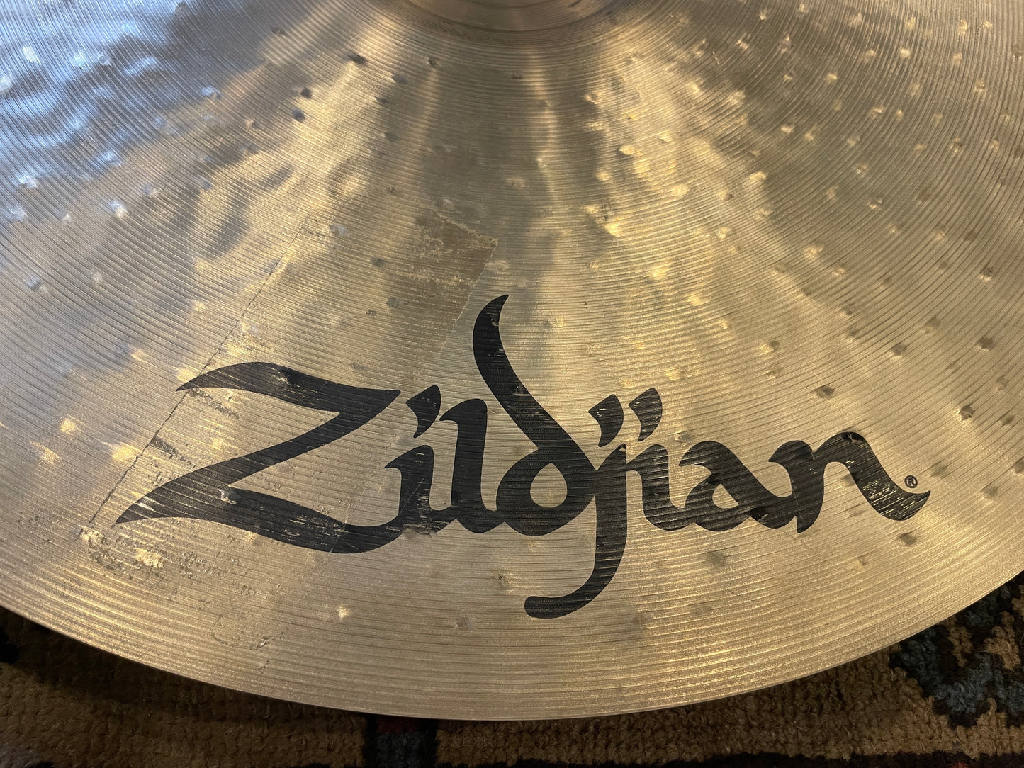 20" Zildjian K Custom Dark Ride Cymbal K0965 2148g