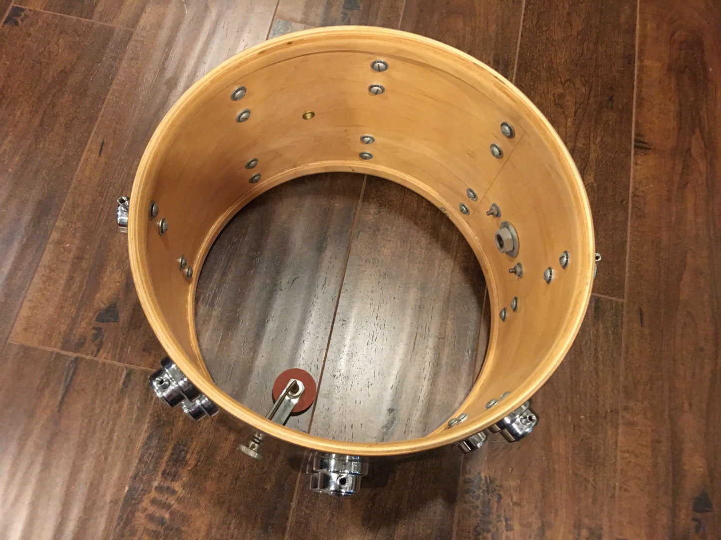 1970s Camco 10x14 Walnut L.A. Los Angeles Single Tom Drum