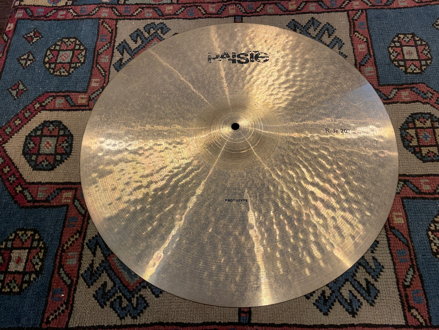 20" Paiste Prototype Ride Cymbal 2480g *Video Demo*