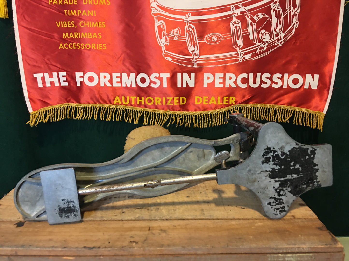 1928-1949 Slingerland Model #724 Speed Pedal Bass Drum Pedal Radio King