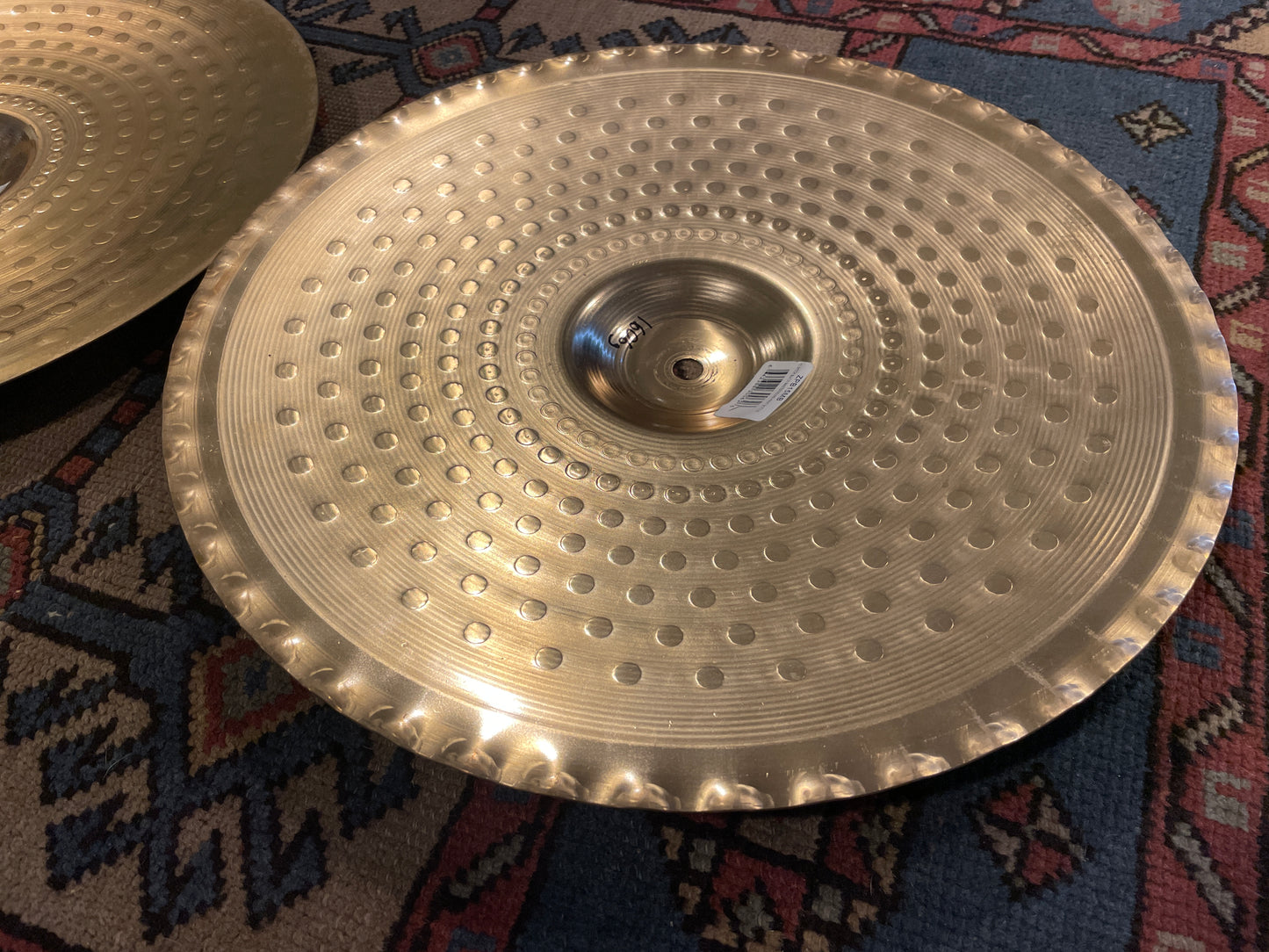 15" Zildjian Pitch Black Mastersound Hi-Hat Cymbal Pair 1450g/1606g