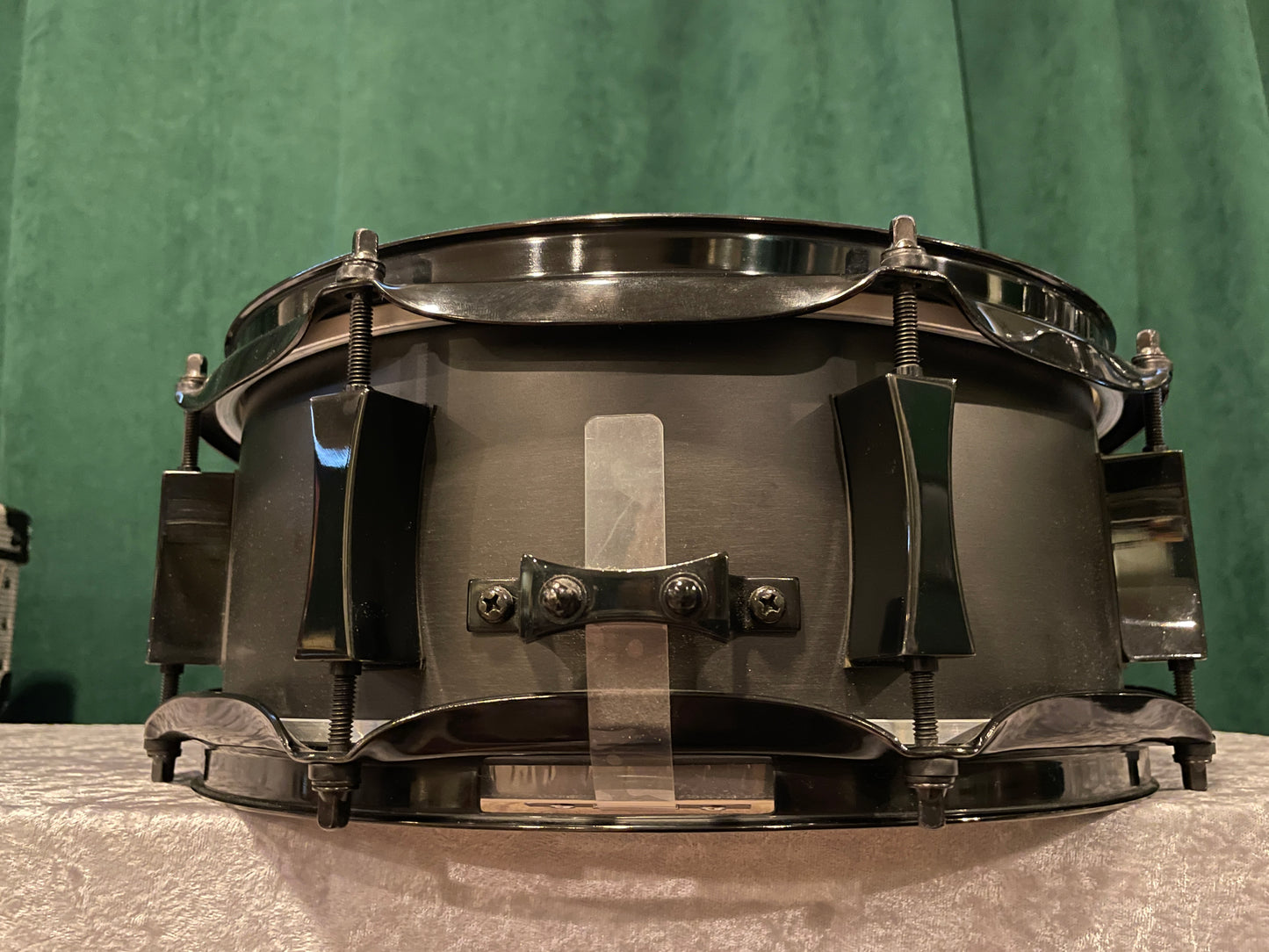 Pork Pie 5x12 Little Squealer Snare Drum Black / Black