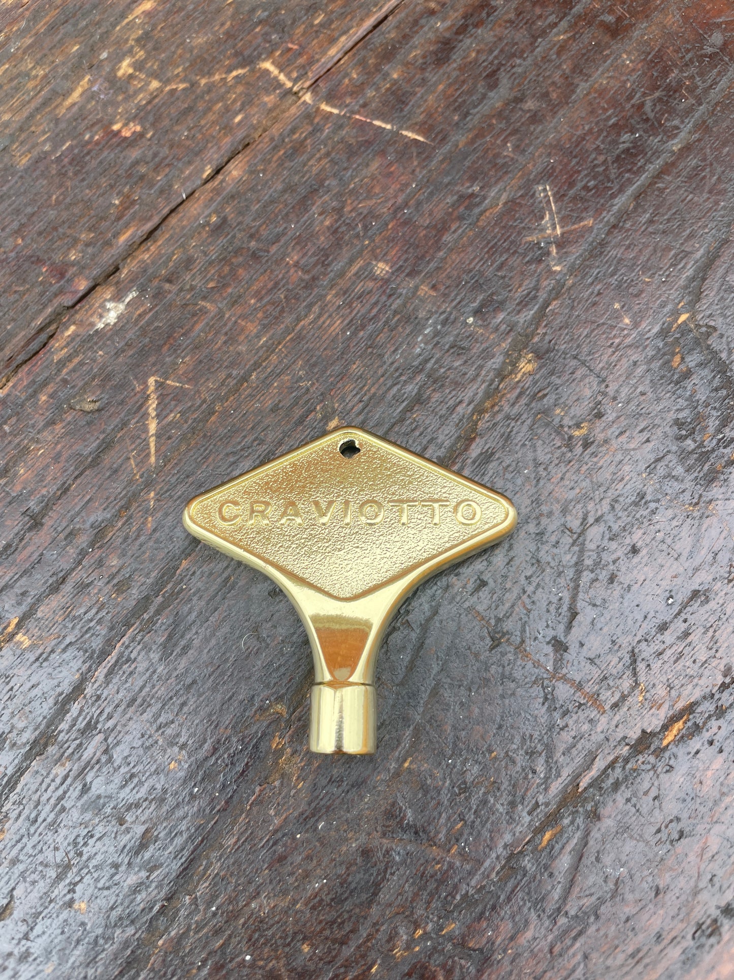 Craviotto 10th Anniversary Snare Gold Drum Key