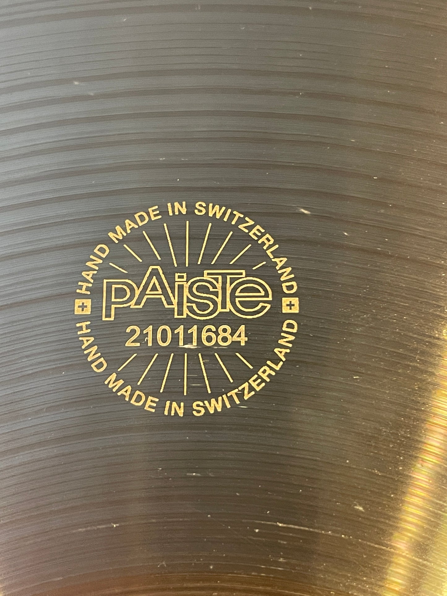 16" Paiste 2002 Crash Cymbal 1106g