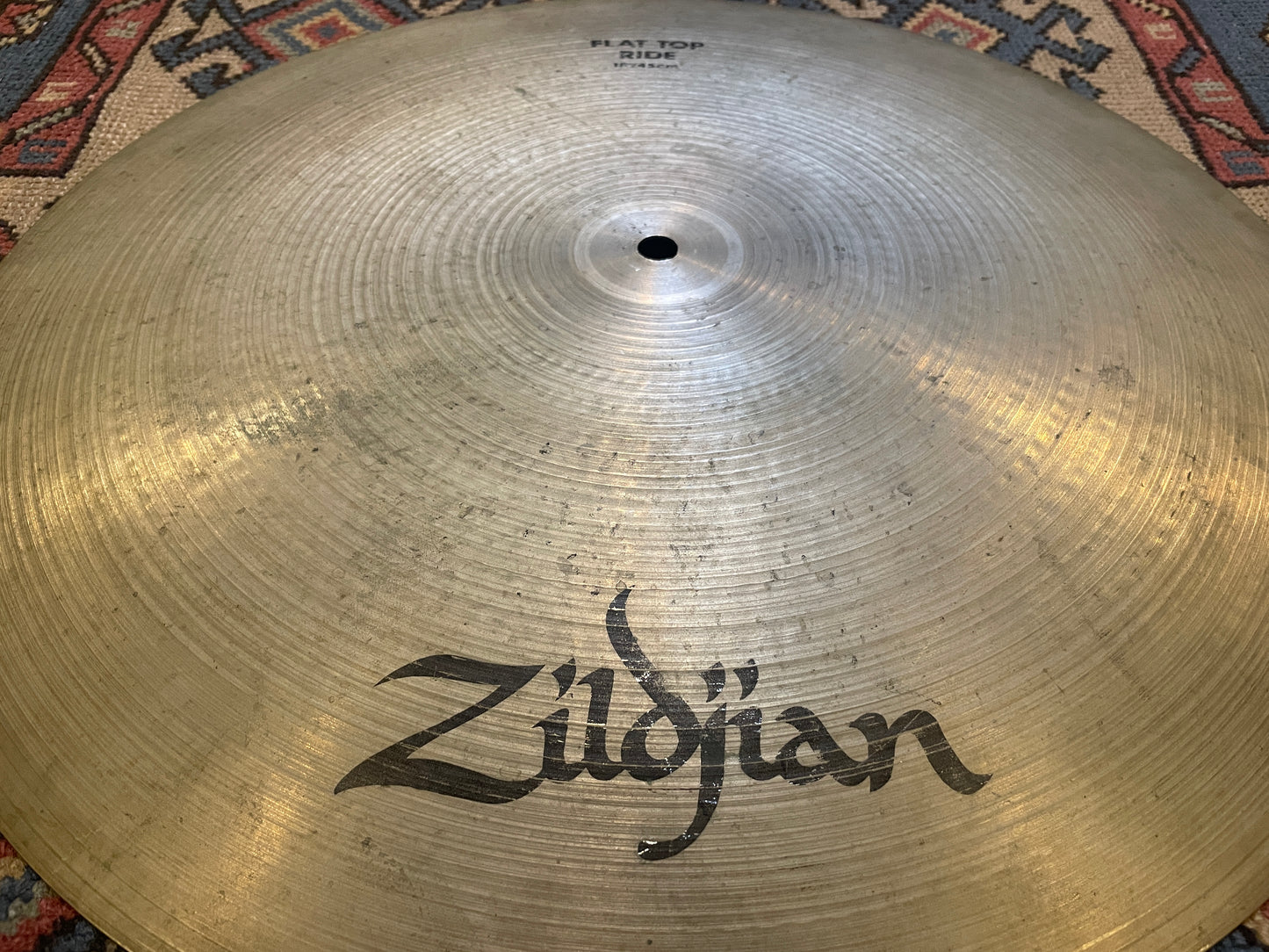 18" Zildjian A Flat Top Ride Cymbal 2046g