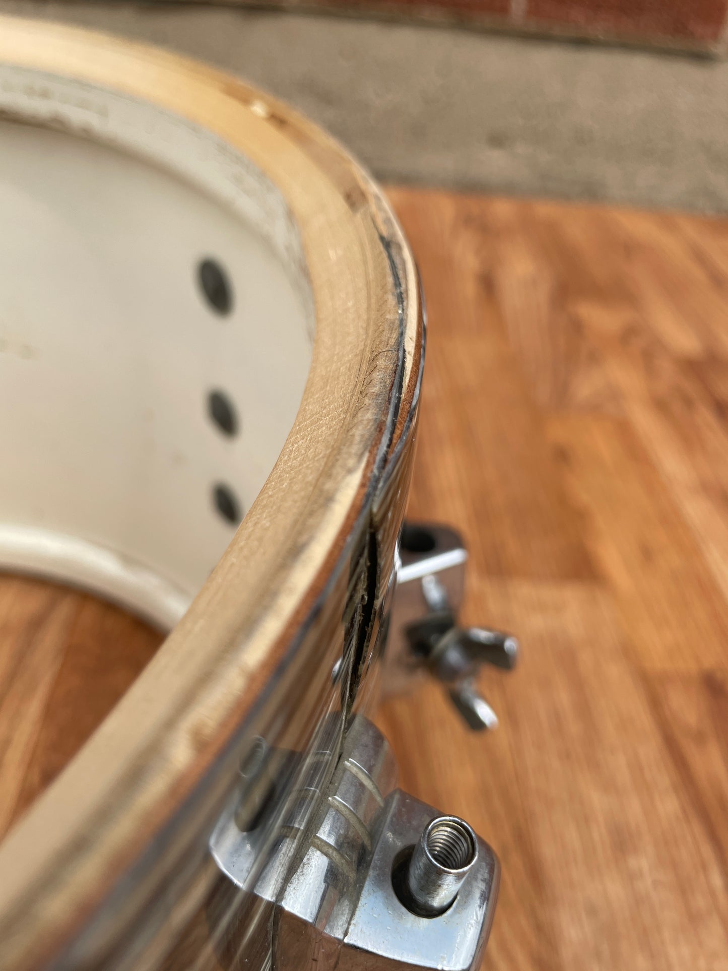 1967 Ludwig 9x13 Tom Drum Oyster Black Pearl