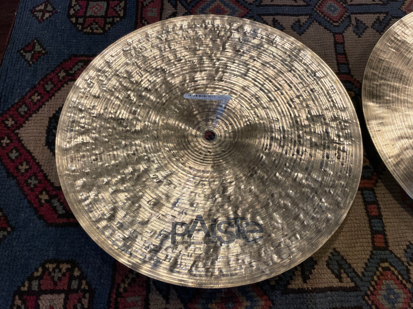 13" Paiste T20 Prototype Hi-Hat Cymbal Pair 938g/1098g