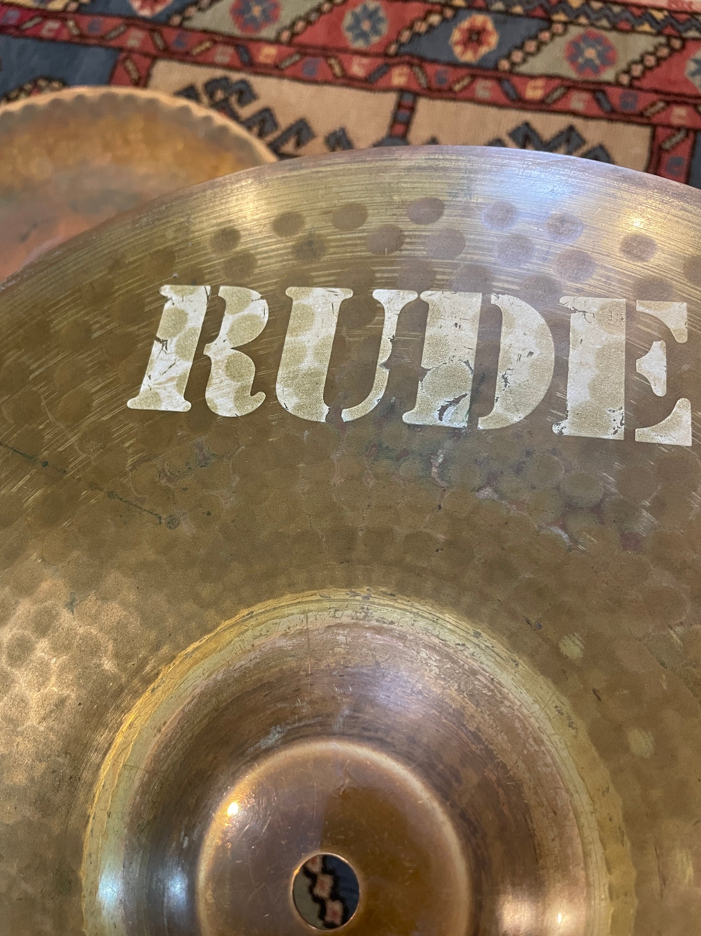 15" Paiste Rude Hi-Hat Cymbal Pair 1060g/1354g