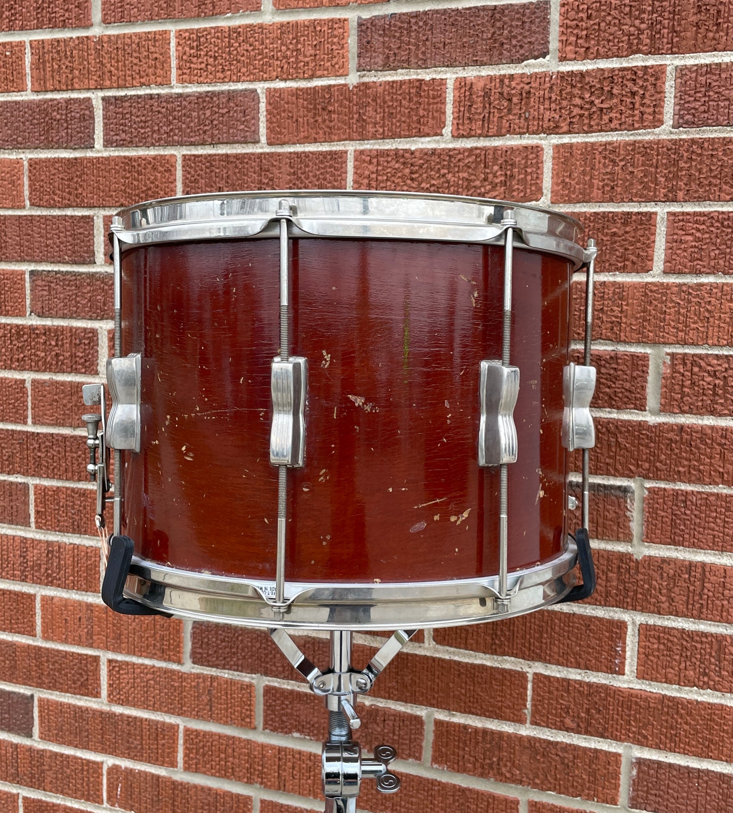 Vintage WFL No. 3092 Champion 10x14 Marching Snare Drum Mahogany Field Drum Ludwig