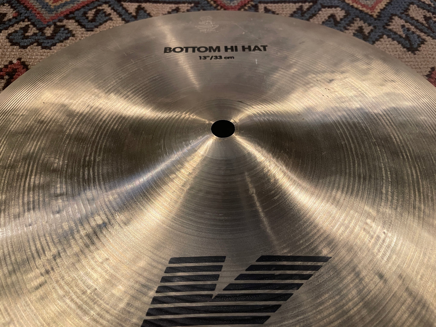 13" Zildjian K Hi-Hat Bottom Cymbal Single 1114g