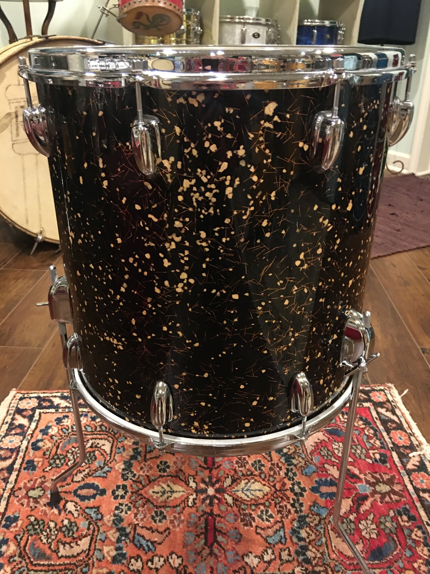 1960s Slingerland 16x16 Capri Pearl Floor Tom #2