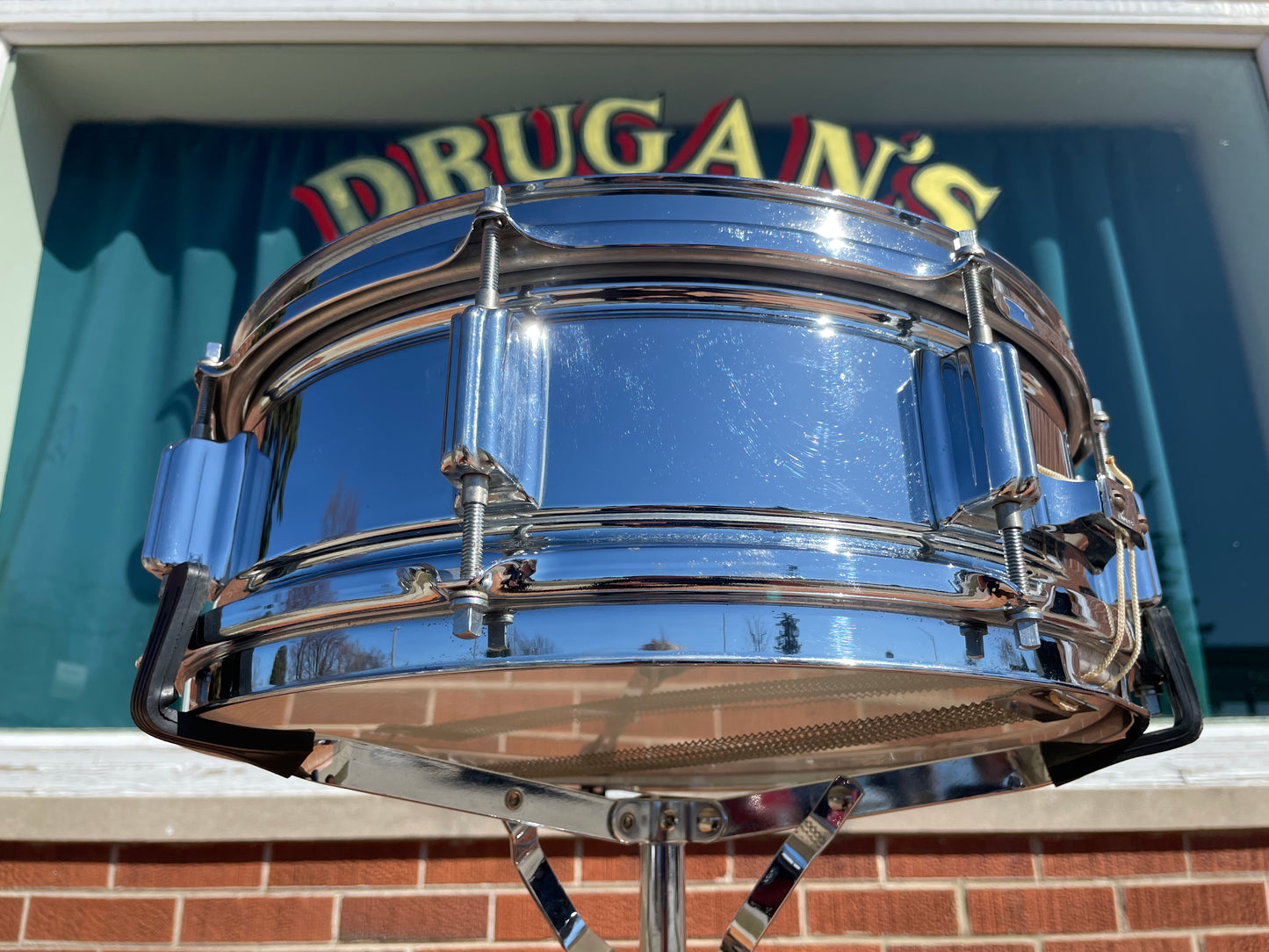 1960s Rogers 5x14 Powertone Snare Drum Cleveland Era COB