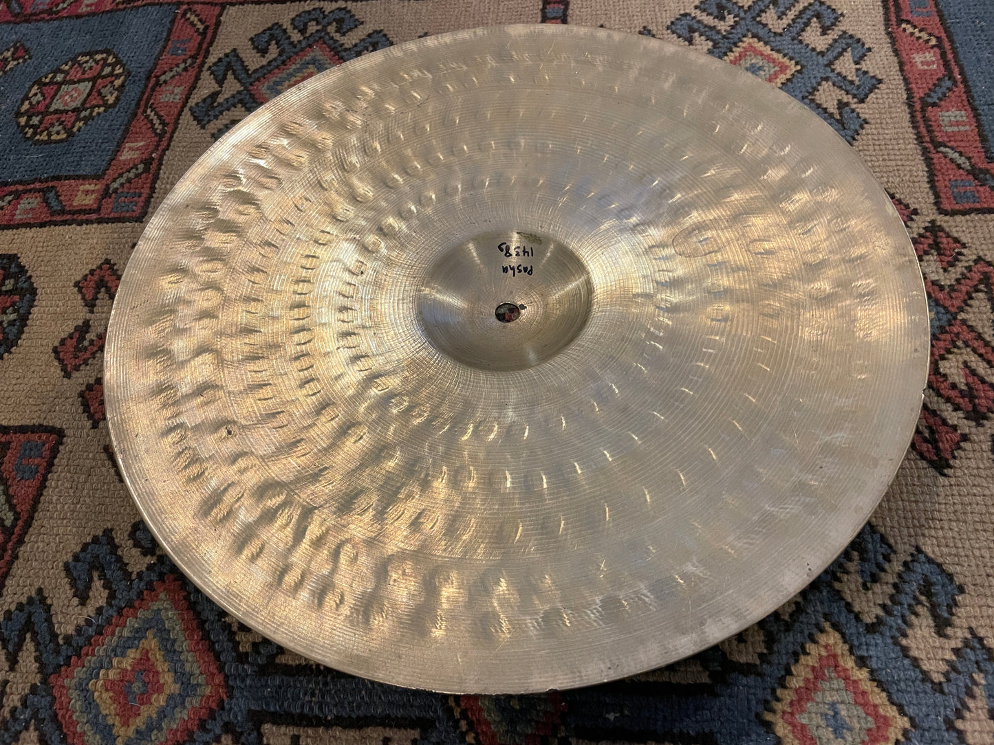 15" Pasha Small Ride / Hi-Hat Cymbal Single 1438g UFIP