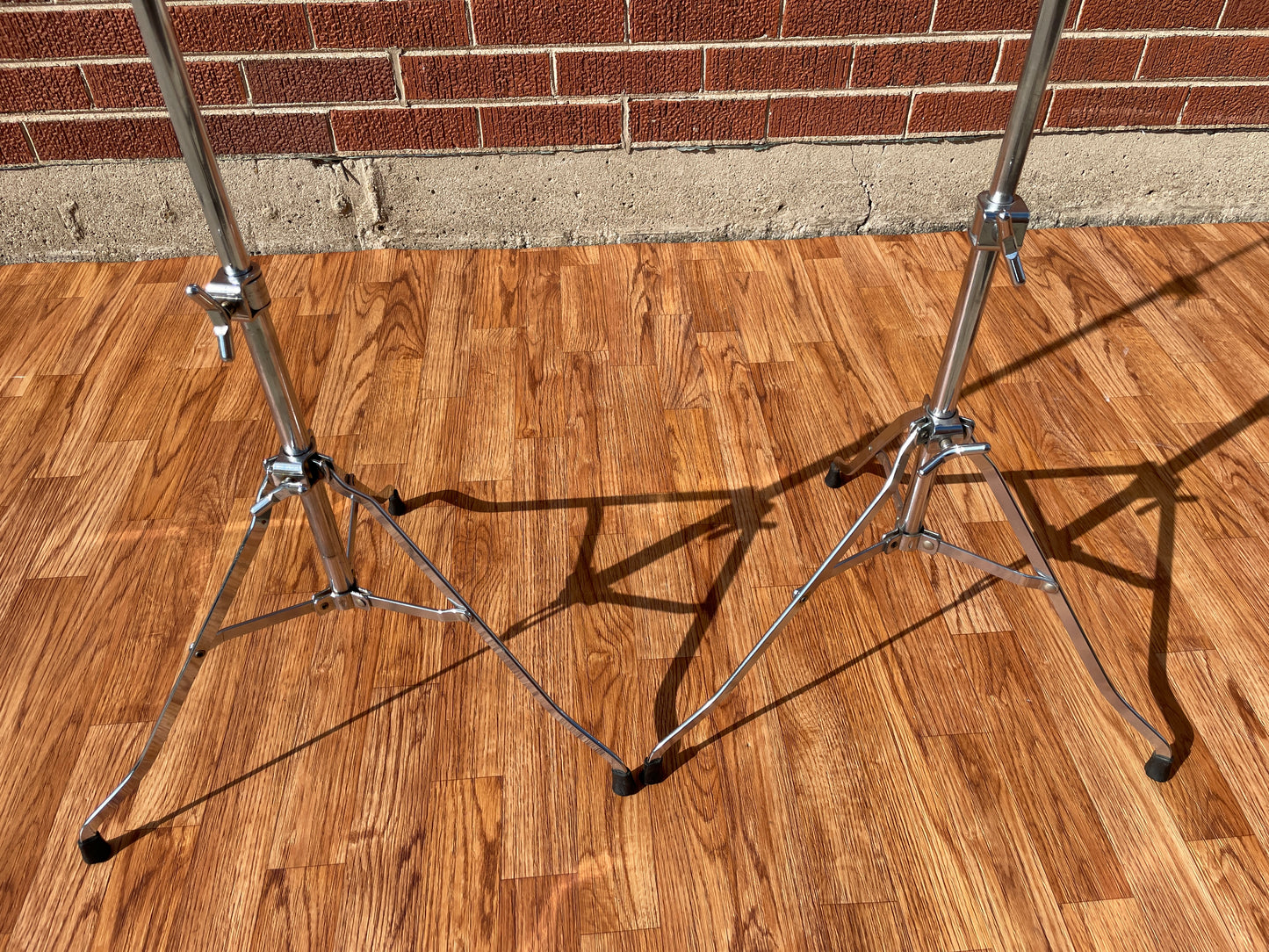 1960s Rogers Swan Leg Model 4403 Cymbal Stand Pair (x2)