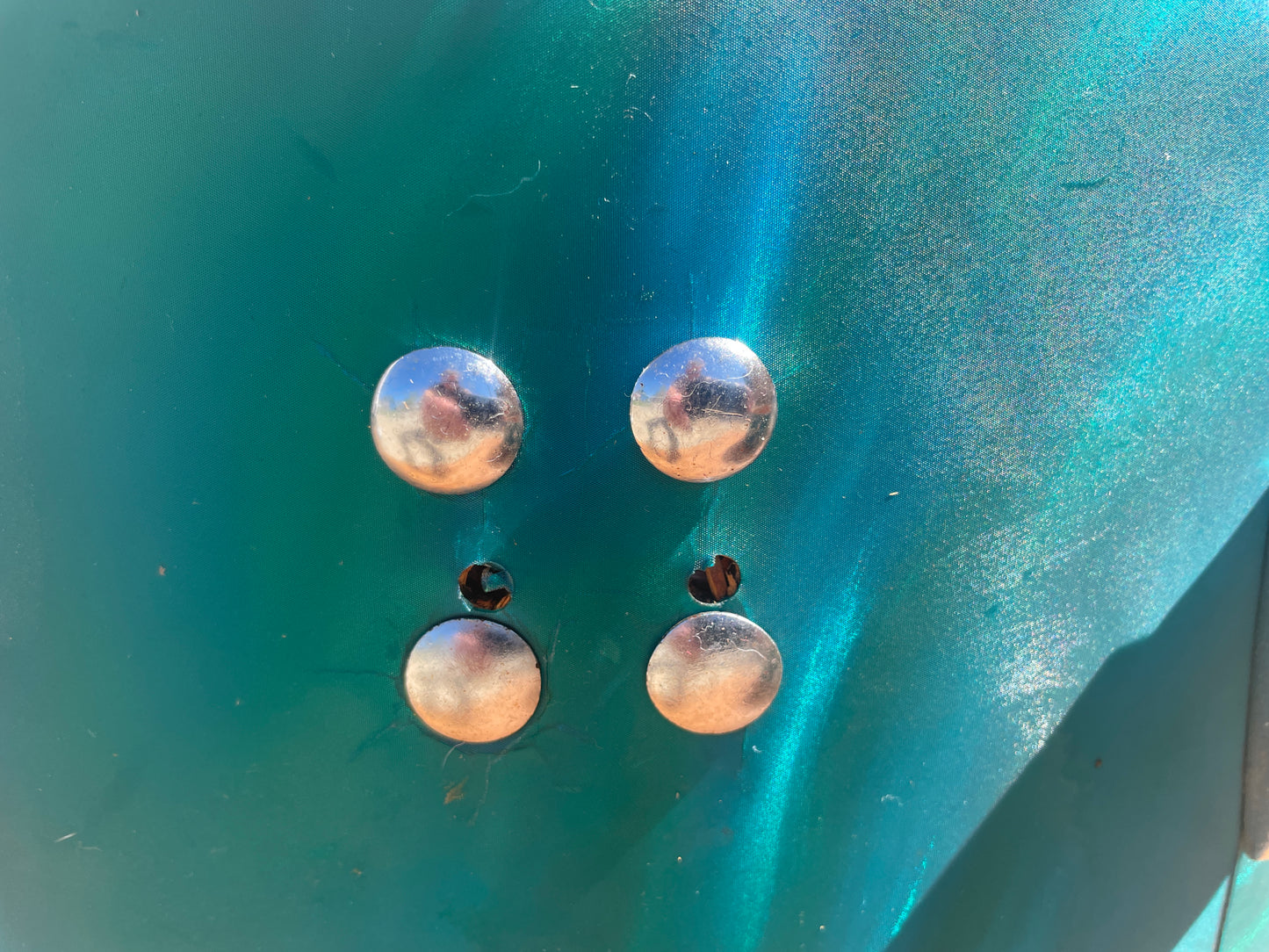 1960s Sonor Multi-Brilliant Teardrop Drum Set Turquoise Satin Flame Blue/Green 20/12/16/5x14 *Video Demo*