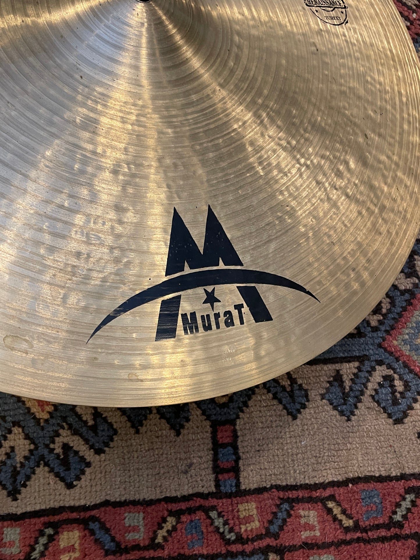 18" Murat Diril Renaissance Crash Cymbal Made In Turkey Hand Hammered 1756g *Video Demo*