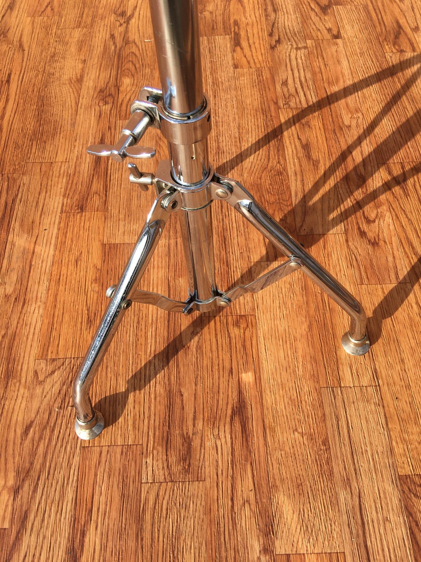 1976 Ludwig Atlas 5 pc. Hardware Package Swivel Feet Hi-Hat/Snare/3 Cymbal Stands