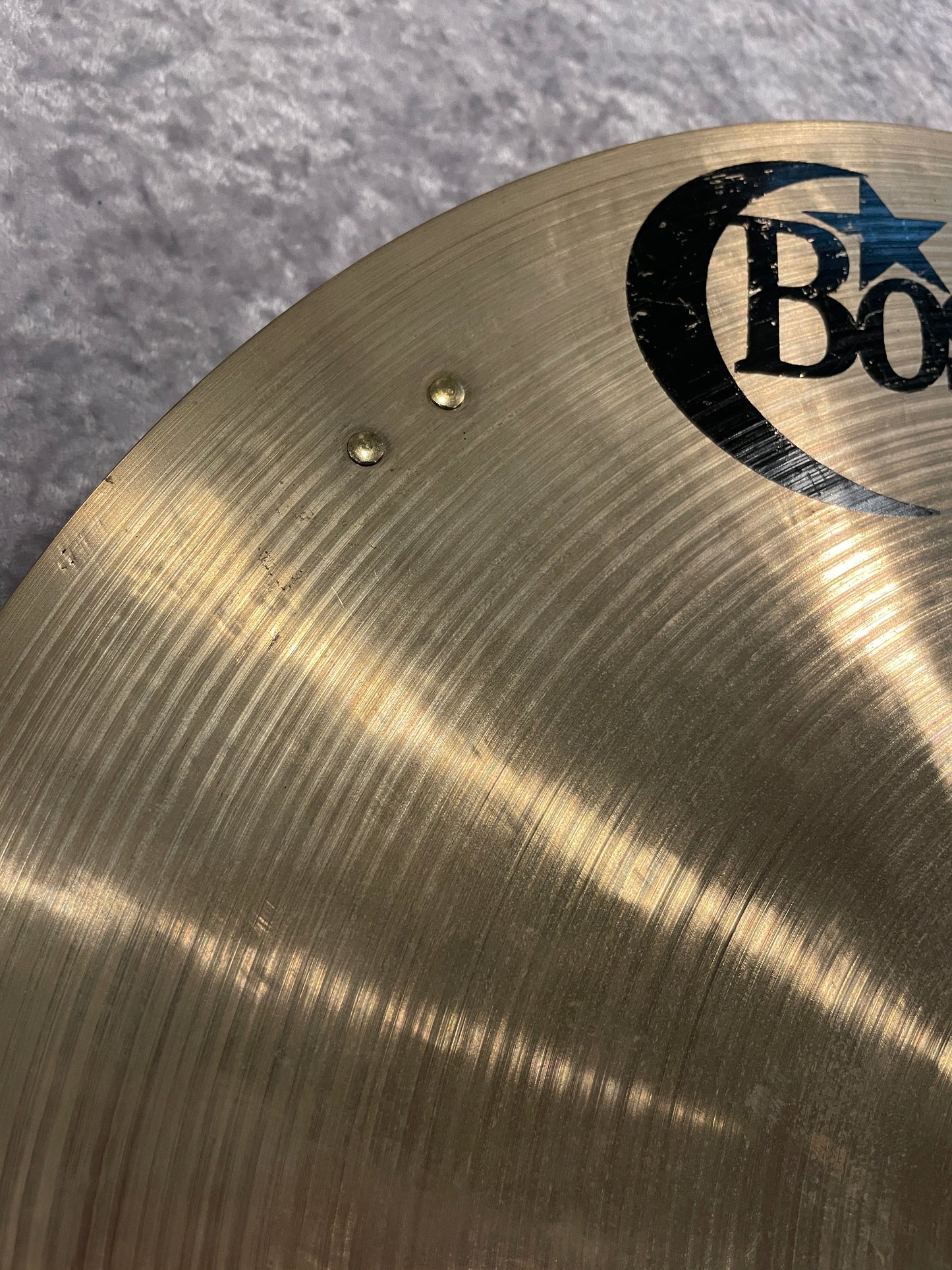 17" Bosphorus Traditional Series Medium Thin Crash Cymbal 1187g