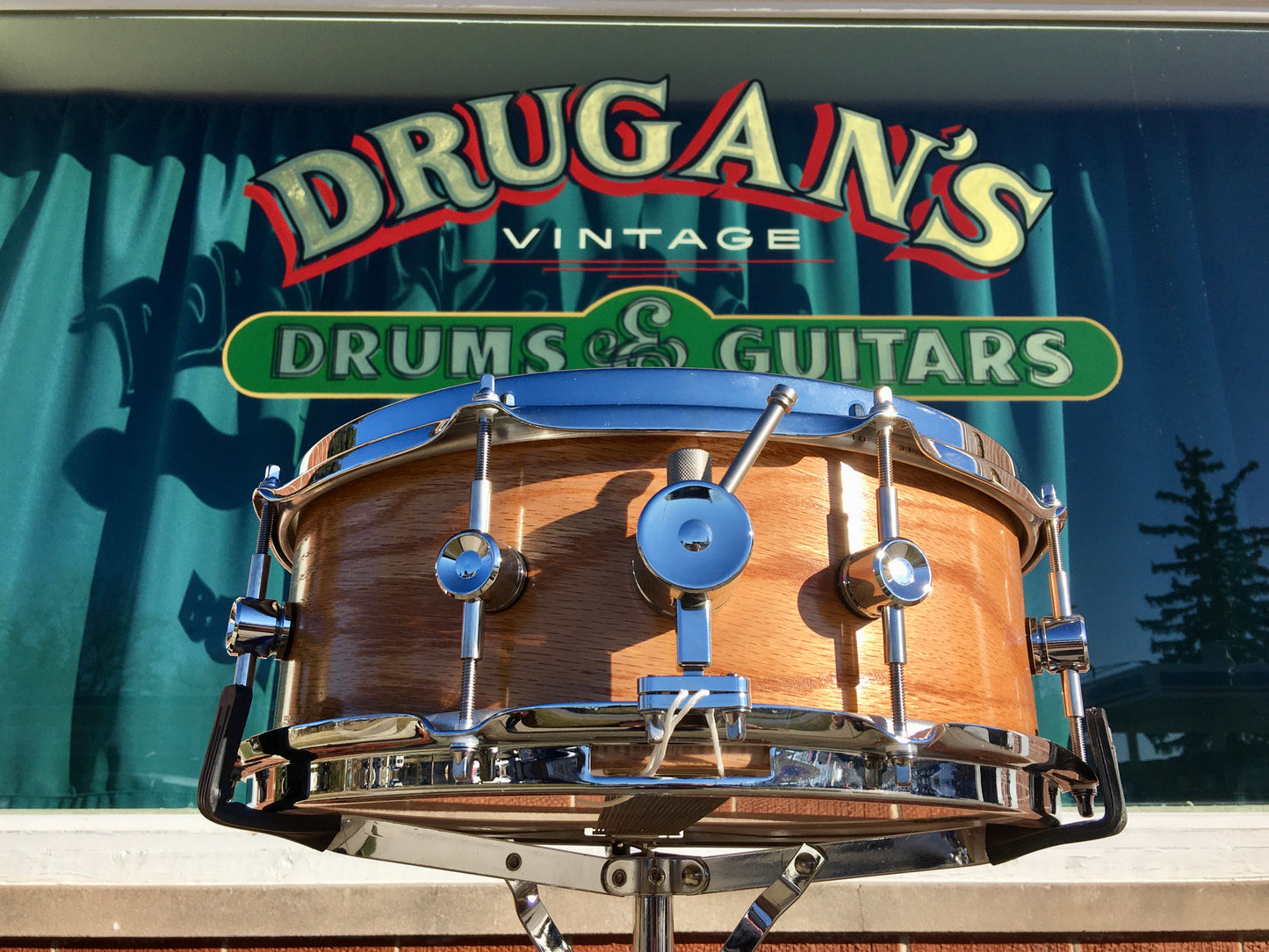 Doc Sweeney 5.5x14 Pure Shell Snare Drum Oak