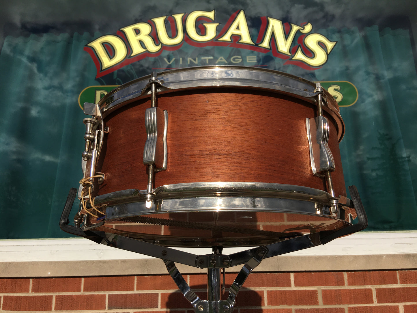 1950s WFL Ludwig 5.5x14 Model 491 Supreme Concert / Pioneer Snare Drum Refinished