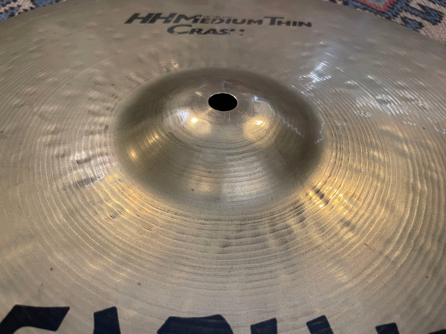 16" Sabian HH Medium Thin Crash Cymbal 1128g