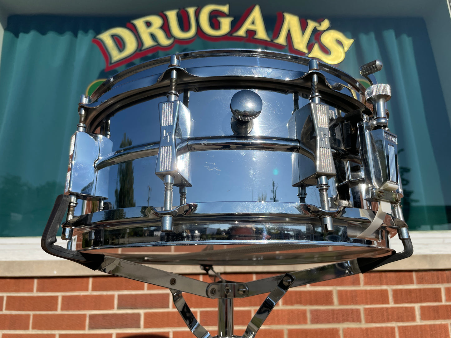 Vintage Sonor 5.75x14 D505 Phonic Ferro-Manganese Steel Snare Drum