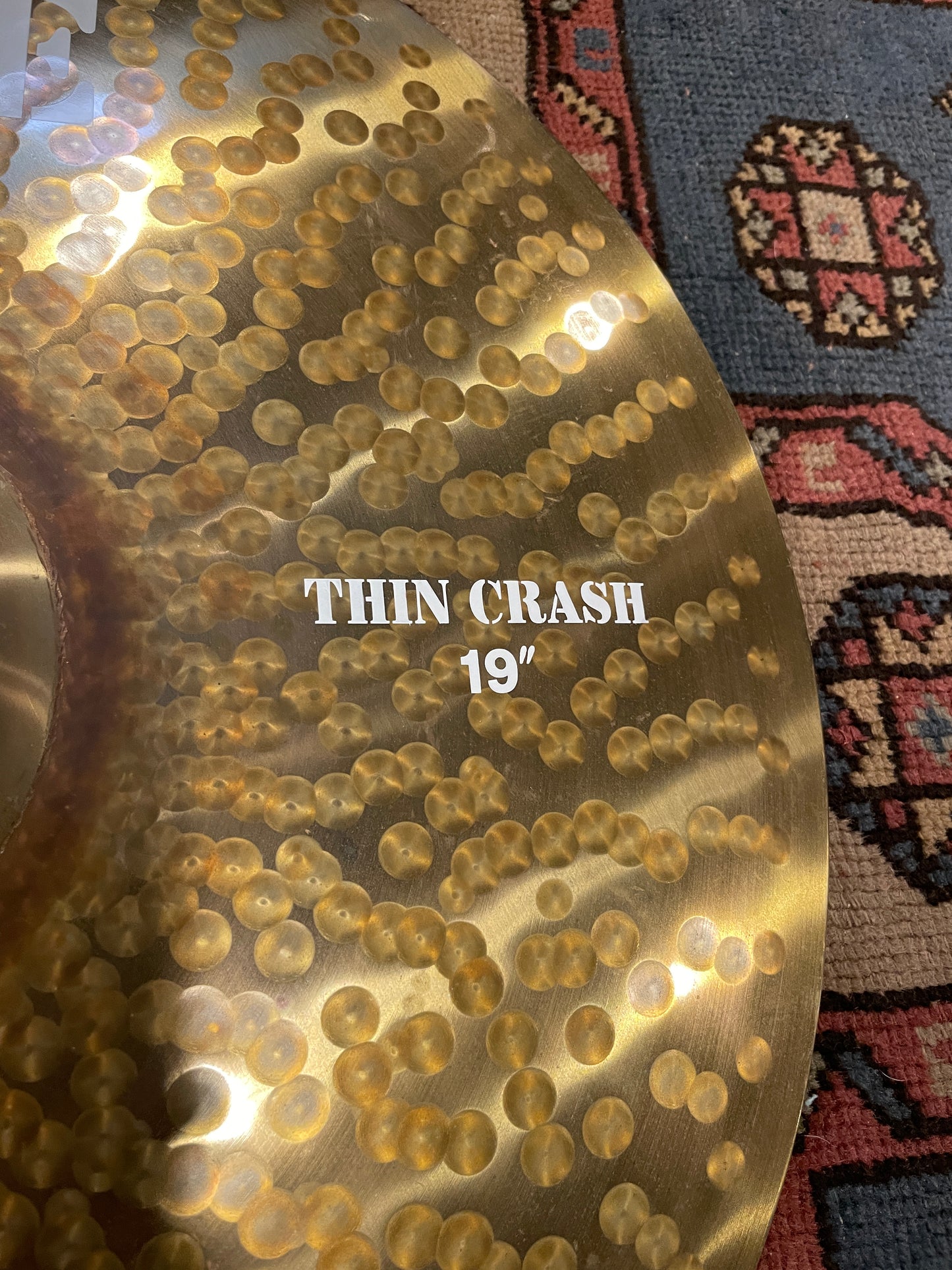 19" Paiste Rude Thin Crash Cymbal 1818g