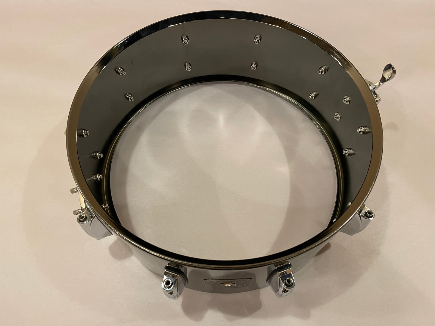 Gretsch 5.5x14 Crystal Tone Black Nickel Over Steel Snare Drum