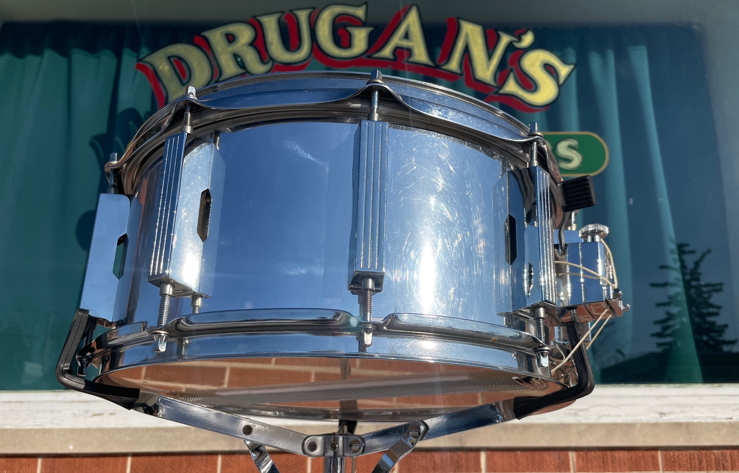 1980s Tama 6.5x14 Chrome Over Wood Snare MIJ Artstar Granstar