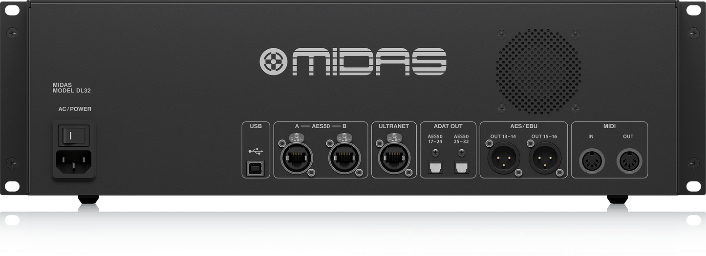 Midas DL32 32-input / 16-output Stage Box