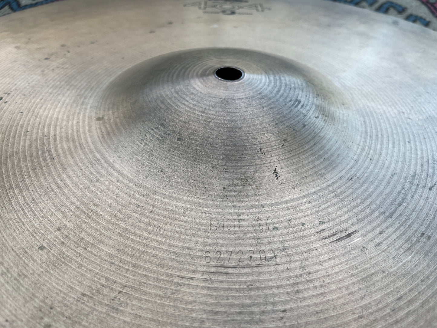 20" Paiste 404 Ride Cymbal 2098g