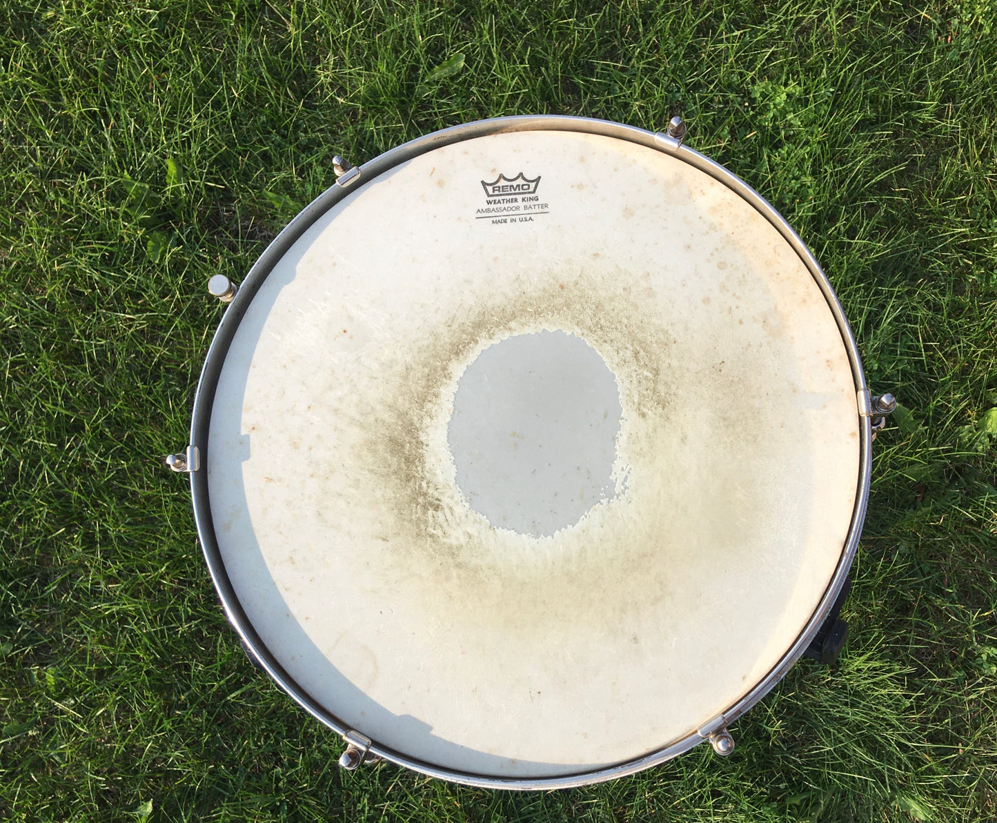 1920s Ludwig Universal 4x14 Heavy 2pc Brass Shell Snare Drum