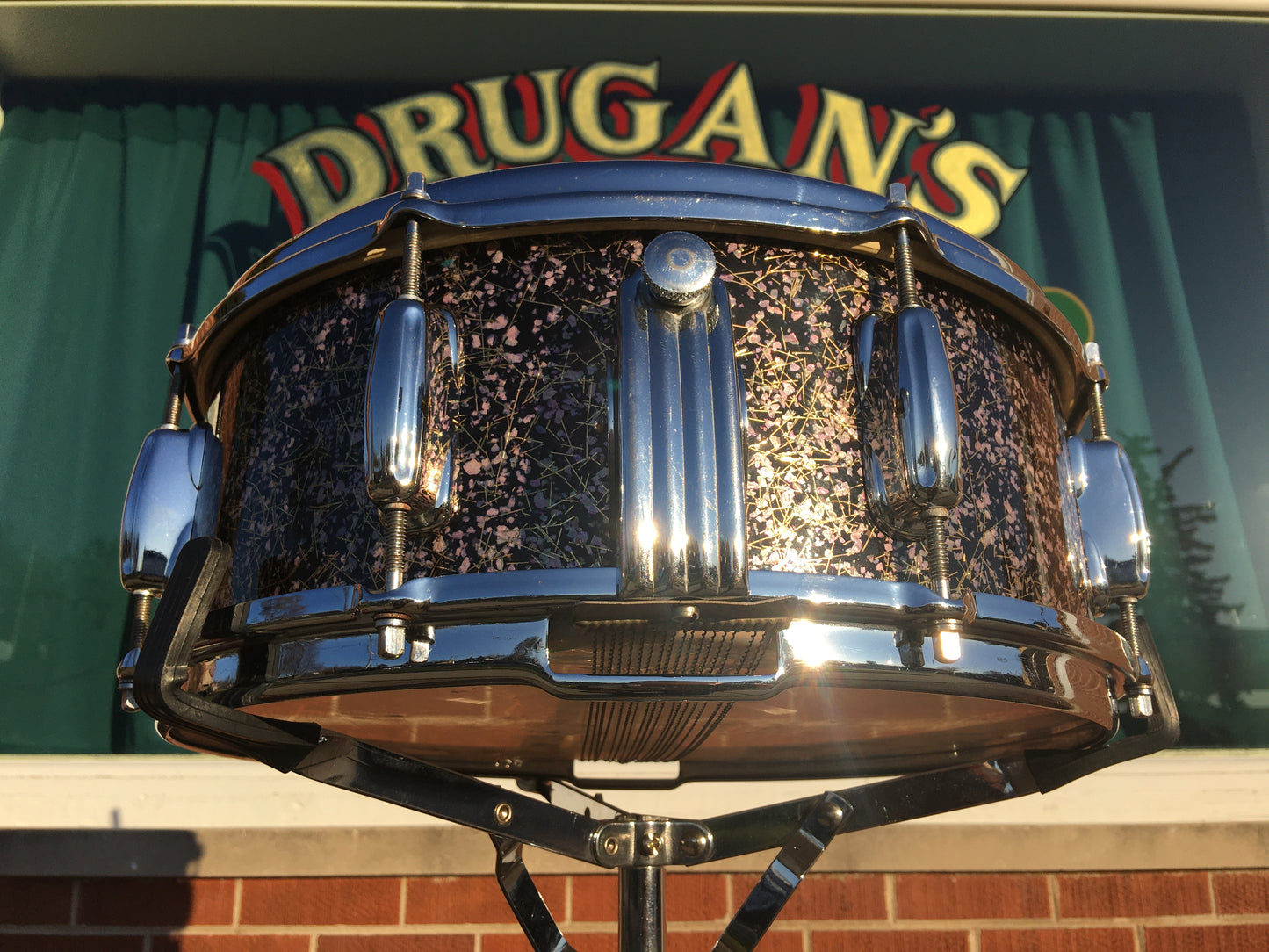 1958 Slingerland 5.5x14 Capri Pearl Super Gene Krupa Radio King Snare Drum