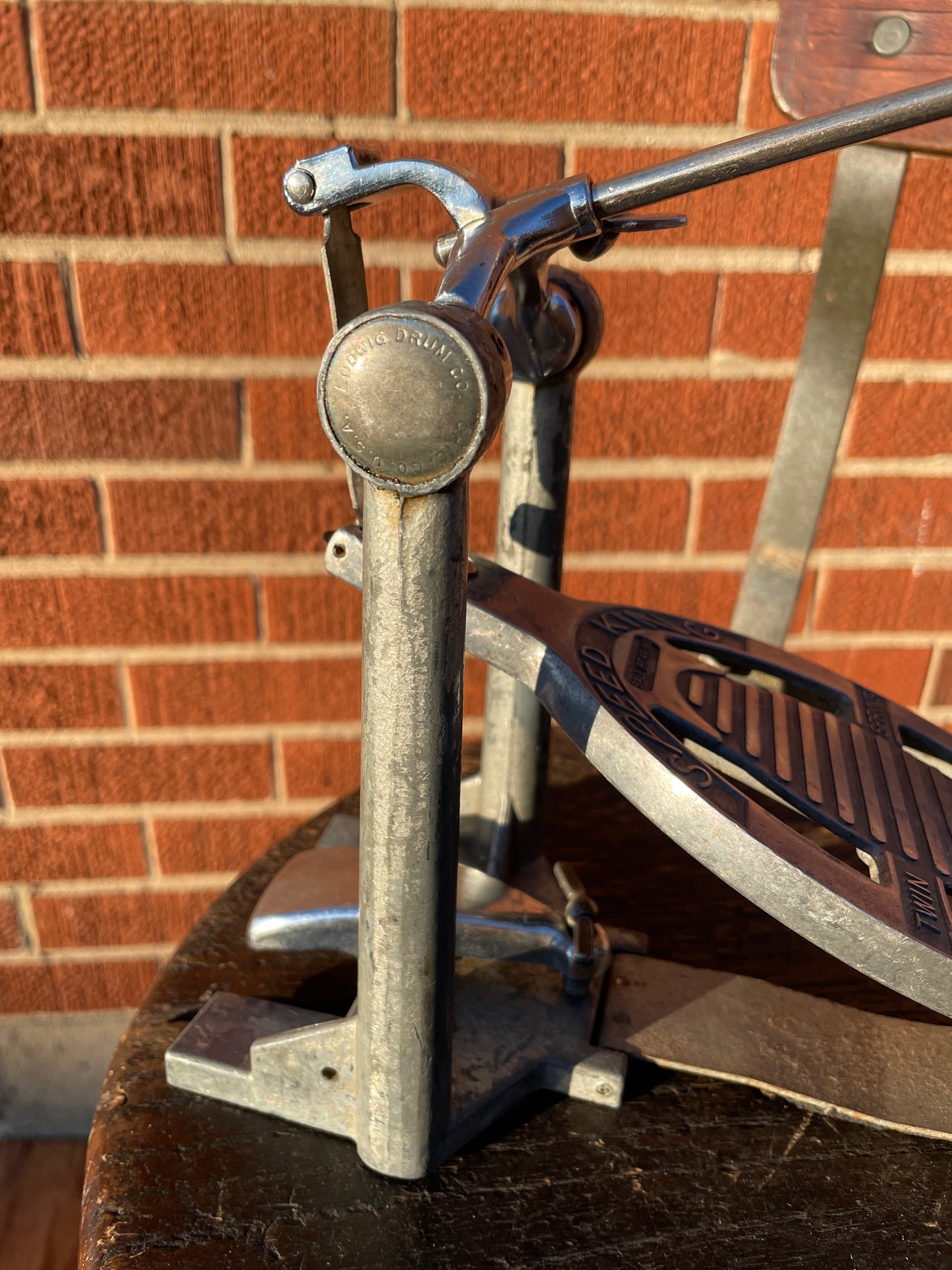 Vintage Ludwig Twin Spring Speed King Bass Drum Pedal