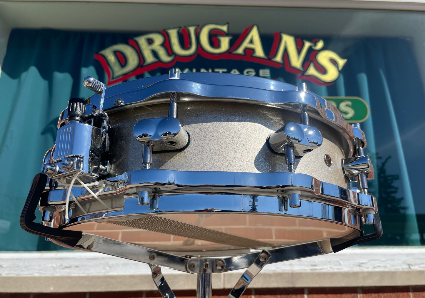 Sonor Delite Series 4x14 Snare Drum Silver Sparkle