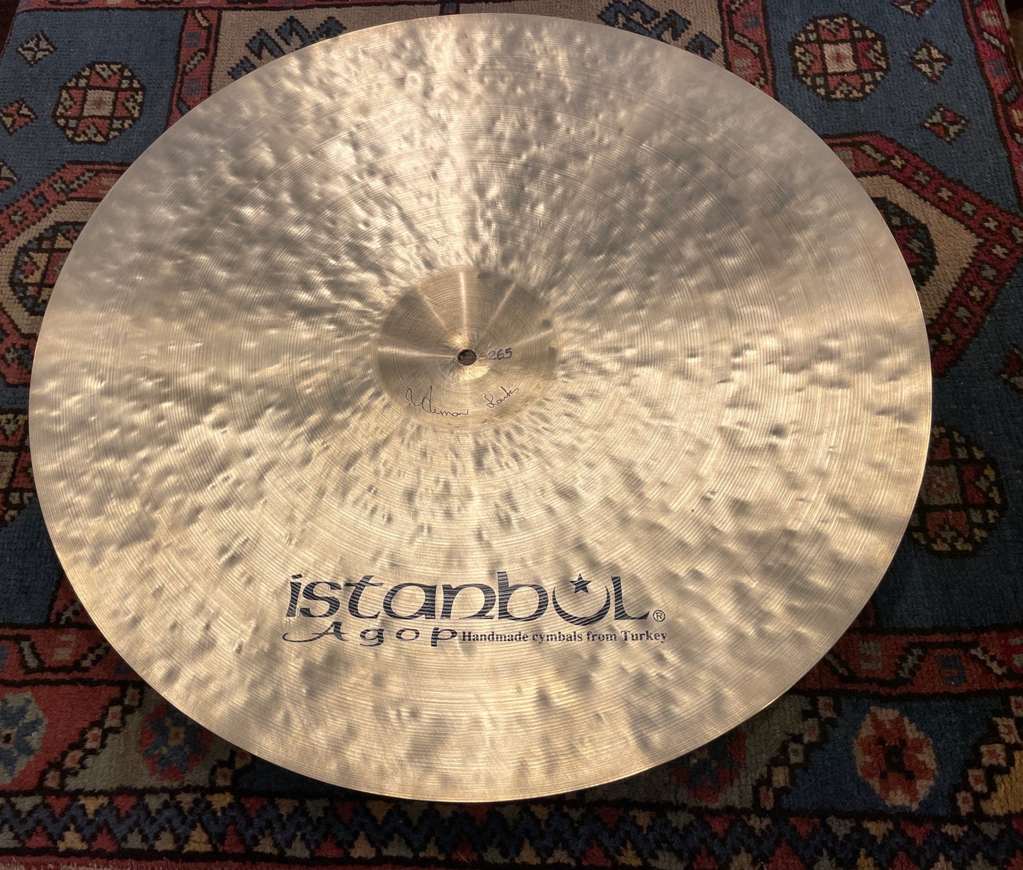 24" Istanbul Agop Joey Waronker Ride Cymbal 3265g